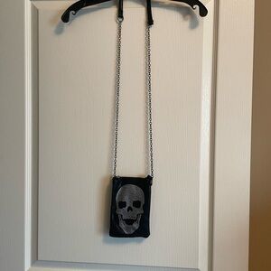 Black Skull Crossbody Bag